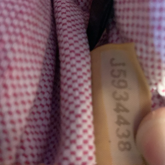 Dooney & Burke Wristlet/Clutch Black w/brown accent - Picture 6 of 6